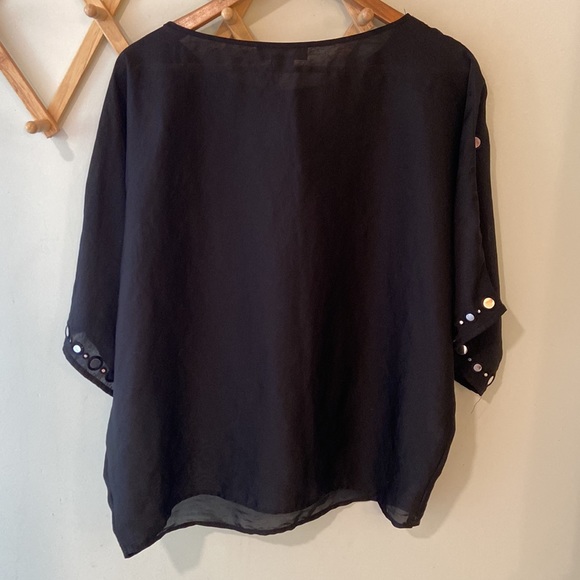 Michael Kors Silky Mirror Blouse - Picture 5 of 7